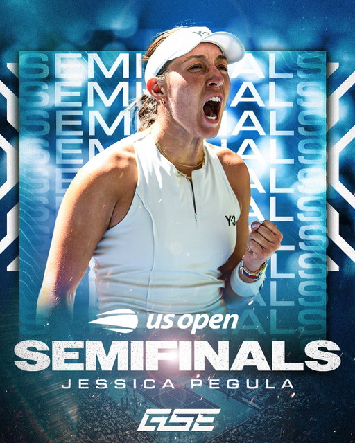 SEMIS BOUND! 🎾🗽 @jpegula #usopen #backtoback