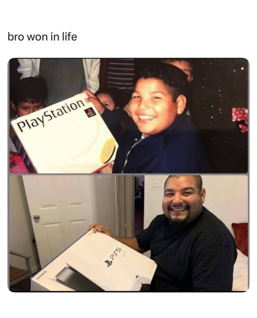 Same smile 30 years later😂

#gaming #ps5 #trending #explore