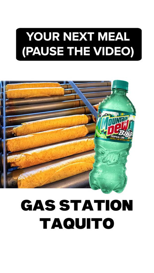 Who else is munchin’ on some pile of bread and Baja Blast later ✋