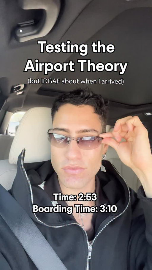 Could have been a fluke, testing again on the return flight #travel #airportlife #travelvlog #tripadvisor #airporttheory