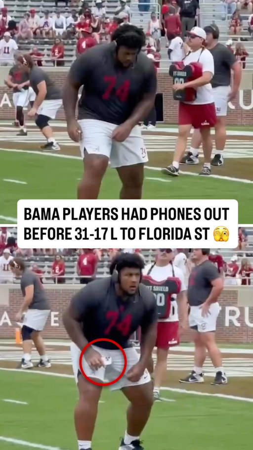 Would love to get Coach Saban’s thoughts on this 😬

(H/T TDAlabamaMag / X)