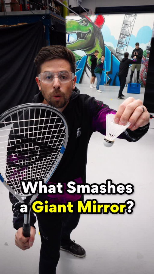 We Smashed a GIANT Mirror! 💥