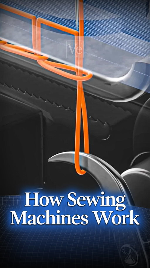 How does a sewing machine work?

Written by @sciencepetr, Derek Muller and Felicity Nelson

Directed and produced by @sciencepetr 

#science #veritasium #physics #engineering #sewing #sewingmachine #machine