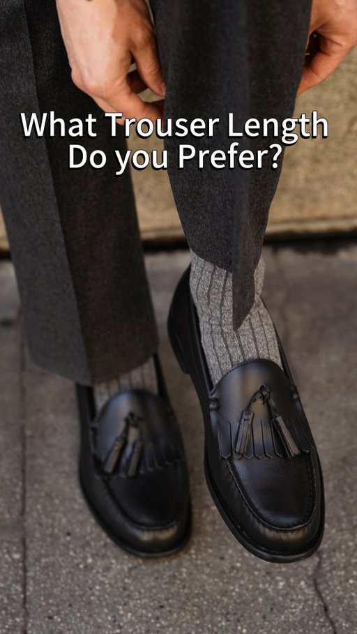 How to find the right trouser length. There’s really no right and wrong, but all lengths don’t work with every fit.  Which do you prefer? 

#menstyletips #styletips #howto #trousers #trouserstyles #trouserlength