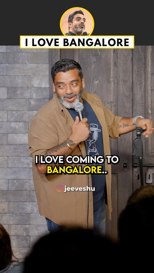 I love Bangalore and everything about it. 

If you have had a similar experience with Bangalore, the cabs and the cab drivers, share it with your friends because they should also suffer 🤣 

#jeeveshu #jeeveshuahluwalia #bangalore #bengaluru #cab #driver #funny #funnyreels #jokes #comedian #comedy #standupcomedy