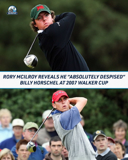 Rory McIlroy vs. Billy Horschel, Walker Cup 2007. 😳🔥

Two sides of the story, from Rory and Billy themselves.