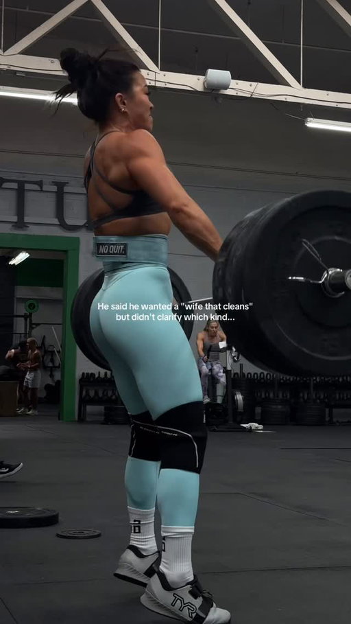 common mixup 😅

comment 'no quit' if you'd like a link to my custom belt 🩵

#weightlifting