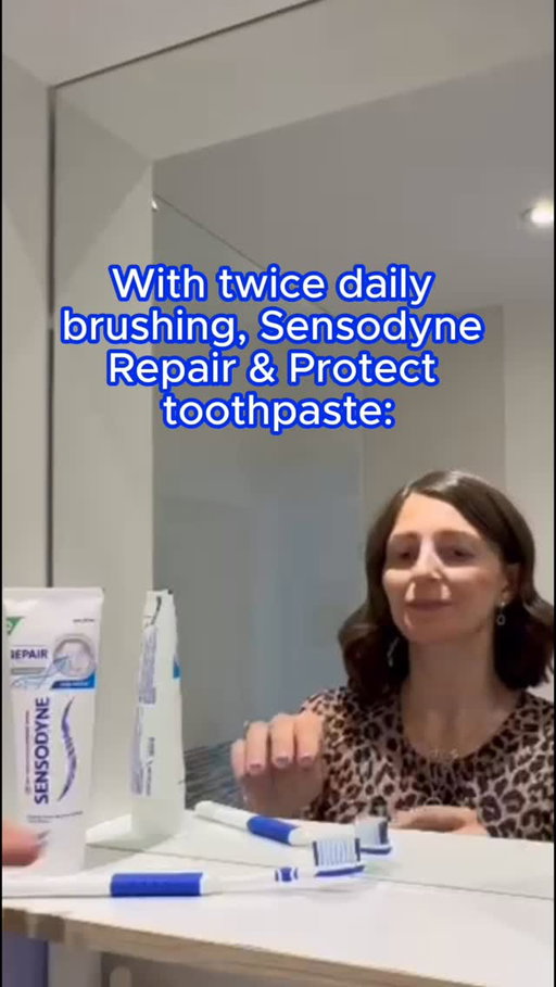 Even on the busiest days, your smile deserves attention 💙
 
This is your reminder to take a quick pause – whether you’re packing bags for a trip or getting the kids out the door.
 
Because brushing twice a day with Sensodyne Repair & Protect toothpaste means caring for you too 🦷✨
 
#OralCare #OralHealthCare #SensitiveTeeth #Sensitive #OralHygiene #Sensodyne #SensodyneToothpaste #Repair&Protect #DailyReminder