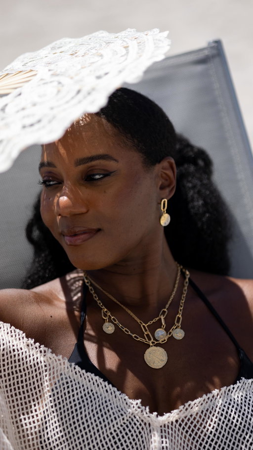 #PandoraPartner How you wear your jewelry is just as much a part of your personal style as your clothing, so why not incorporate something that’s reflective of you? For me that’s the @theofficialpandora #PandoraTalisman collection pieces. I can mix and match, get the perfect stack and jewelry combination that screams...I’m confident, I’m bold, and I love adorning myself. Check out the Pandora Talisman collection for yourself and find something that moves you and adds to your personal style.