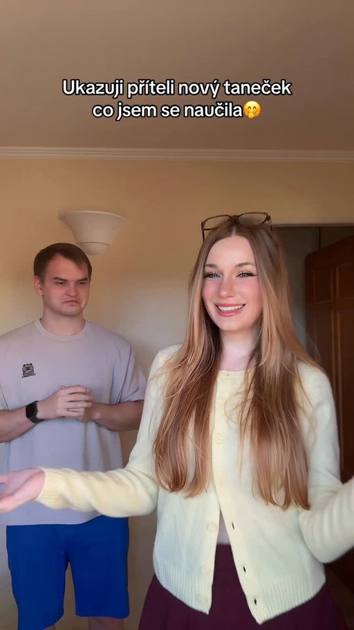 Co říkáte na můj nový tanec?🤭💗