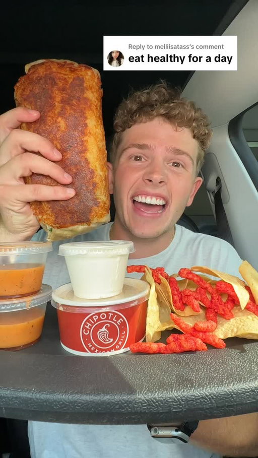This burrito is bigger than my….