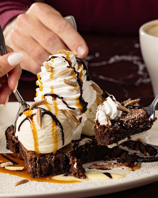 Molten Chocolate Cake is definitely our love language. 🍫
