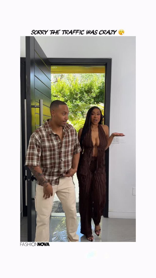 If you see us late, just know I was ready. He wasn’t 😅
#CoupleGoals #Relatable #NovaBabe #FashionNova