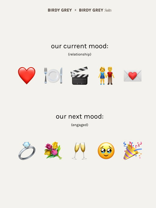 Let us know in the comments with emojis where you’re currently at! 

#weddingplanning #bridetobe #recentlyengaged #groomtobe #weddingvibes