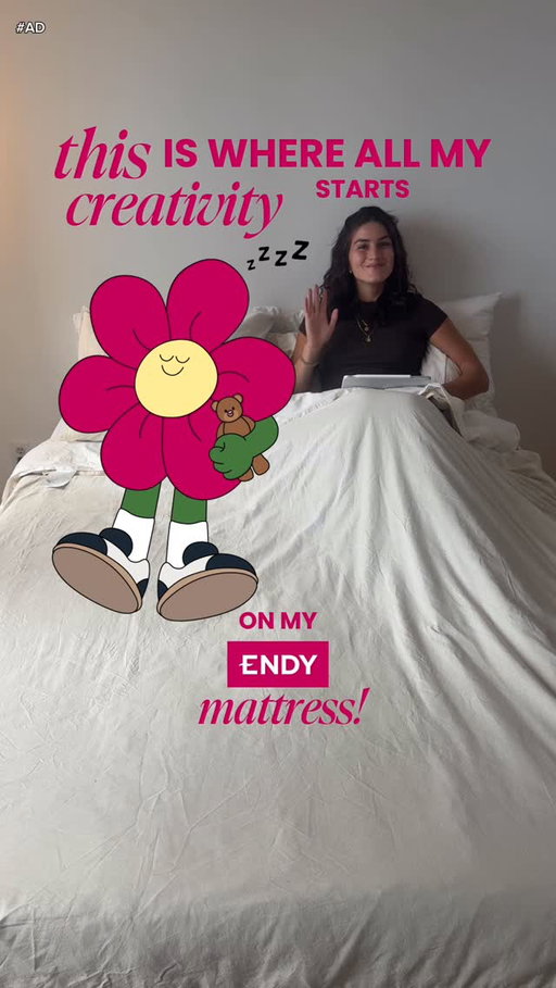 I’ve noticed that when I’m well-rested, I’m more excited to create. More sketches, more ideas, more passion for the work I love. That’s why I was so excited to partner with Endy — because sleep isn’t just rest, it’s part of the creative process.✨🛏️💖 @endy 
#ad #endypartner #illustrator #graphicdesign #creativeprocess