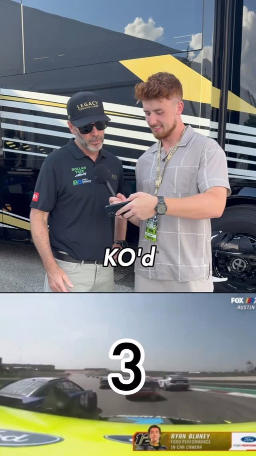Can you guess what happens next on each #NASCAR play? 🏁

Featuring @jimmiejohnson & @legacy.motorclub