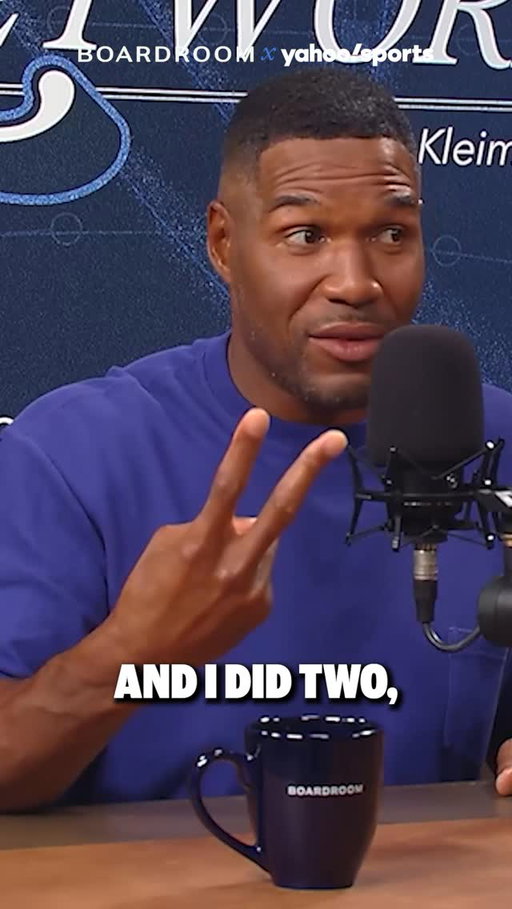 Michael Strahan’s broadcasting career nearly ended right after it started. He explains to @richkleiman the moment things changed for him.

Tune in to the debut of Network with Rich Kleiman on Yahoo Sports and Boardroom now at the link in our bio.
