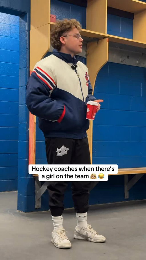 Little more jock little less jill 🤣

#hockeycoach #hockey #girlshockey #hockeyteam #hockeyplayers