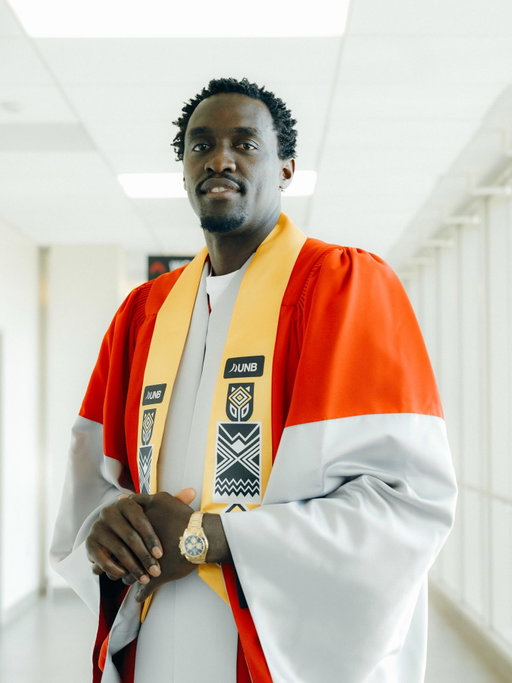 Receiving an honorary degree from UNB is an incredible honour but the bigger story is the scholarship we created with the McKenna Institute in my father’s name.

The Pascal Siakam Scholarship supports students from Cameroon studying computer science and technology, giving them the gift my father always valued most: an education no one can take away…

A huge thank you to the fans and community who showed up last night, your support made this moment even more meaningful…

and yes you can call me Dr. Siakam 😂