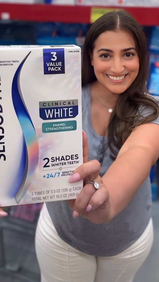 Preparing for our family reunion at the lake at @samsclub Thanks to Sensodyne Clinical White for helping me look and feel my best with a bright smile and whiter teeth. #haleonpartner #haleon #SamsClub #Sensodyne @sensodyneus