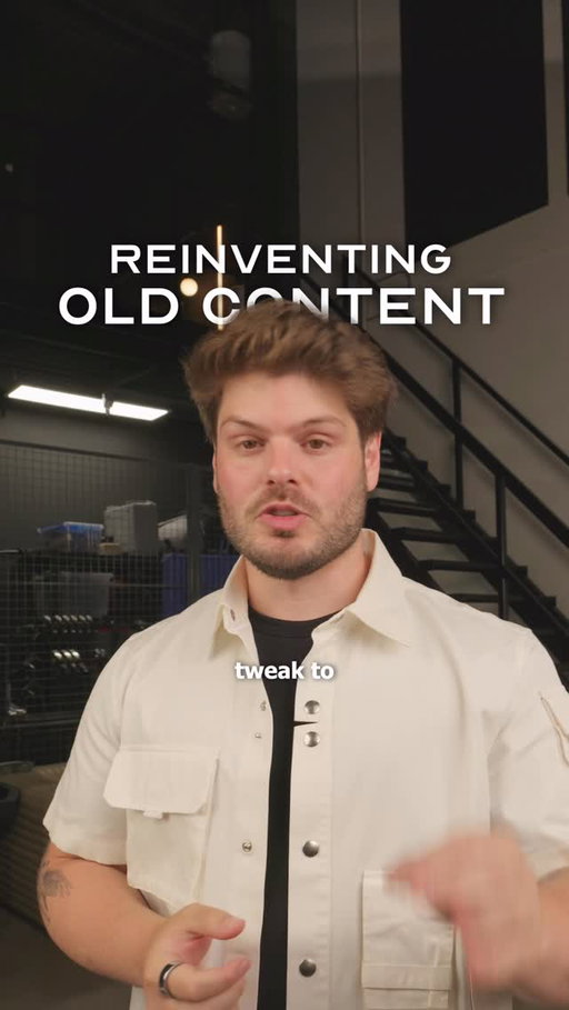 Making Old Content go Viral…AGAIN 🔥

As a talent manager my job is to help the creators I manage come up with unique ways to reposition their content to not only grow their socials, but help find unique POVs to separate their personal brands from their competition. By changing the hook structure of one of @drew.hallgrimson’s most viral series to something more personally centered, we are able to reuse old formats and make them feel new.

Here is what we did:

1. Changed his videos from speaking about mistakes EVERY guy makes to mistakes he wishes he never made as a guy. This makes his newer series feel more personal but still allows his audience to experience a high value takeaway from the content.

2. Throughout the video we changed phrasing to feel more personal using anecdotes to cement how these tips he’s incorporated were learned from actual personal experiences. This turns his multi-tip content into vehicles for personal storytelling.

3. Adding storytelling tools allows for an inverse content funnel to form, making Drew’s audience learn more about him alongside the value content he is sharing. 

Old content CAN go viral again, you just need to package it differently!
