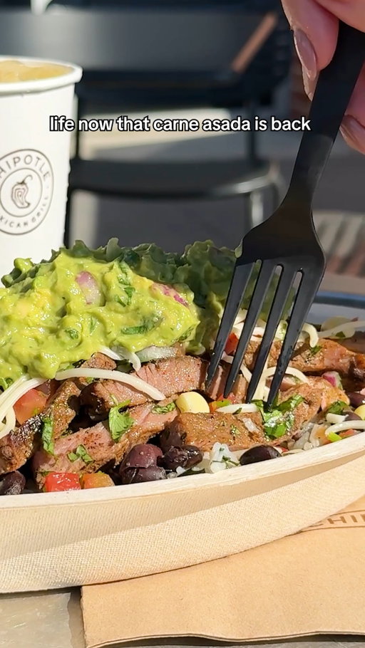 she's baaaaack 🤩 carne asada's here for the 4-peat & we need to know: what's the goated way to order?