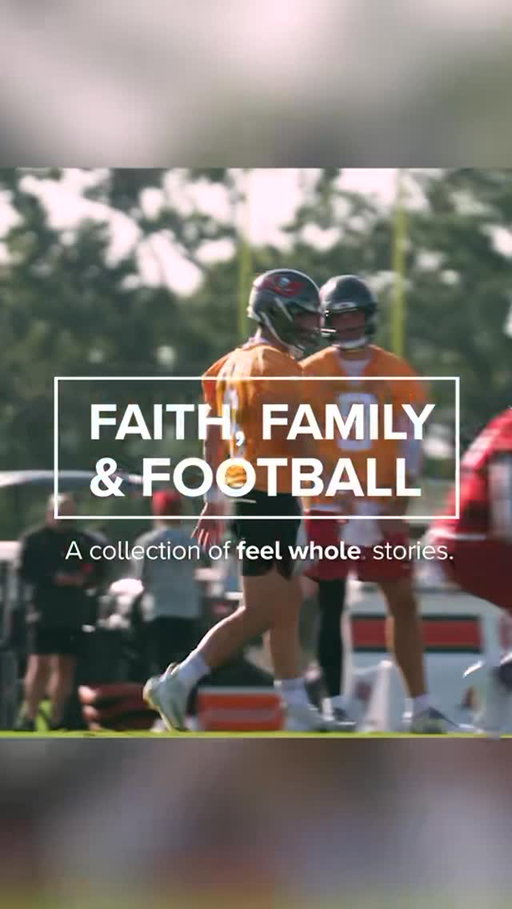 The Bucs told me from the start: Be You. 

My Feel Whole story is about staying true to who I am, with a support system that gives me the strength to win on and off the field. @adventhealth 
#partner