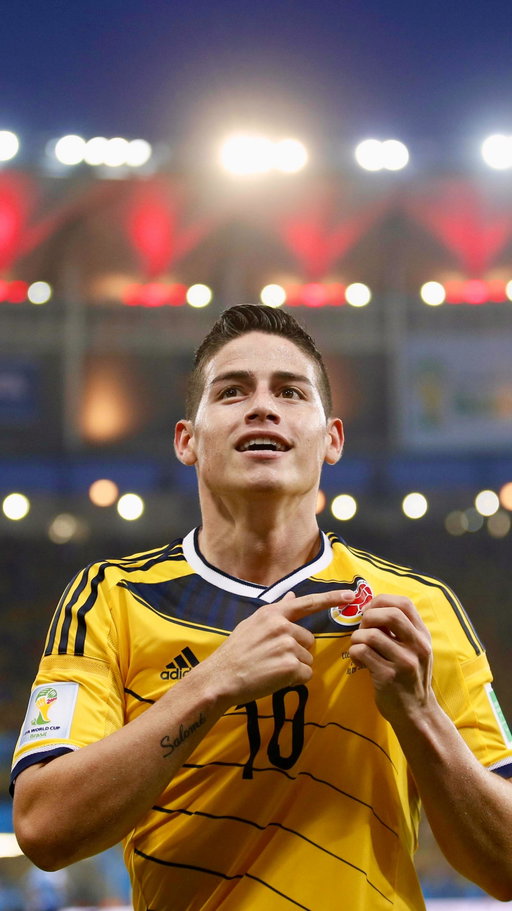 The world watched and James delivered 🇨🇴 

#FIFAWorldCup