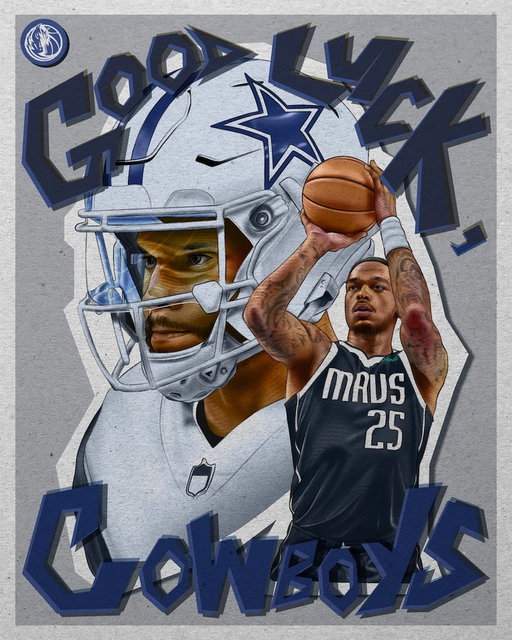 Go to work, @dallascowboys 🏈 Good luck! 

#MFFL