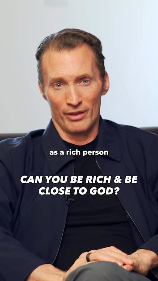 Can you be rich & close to God?
