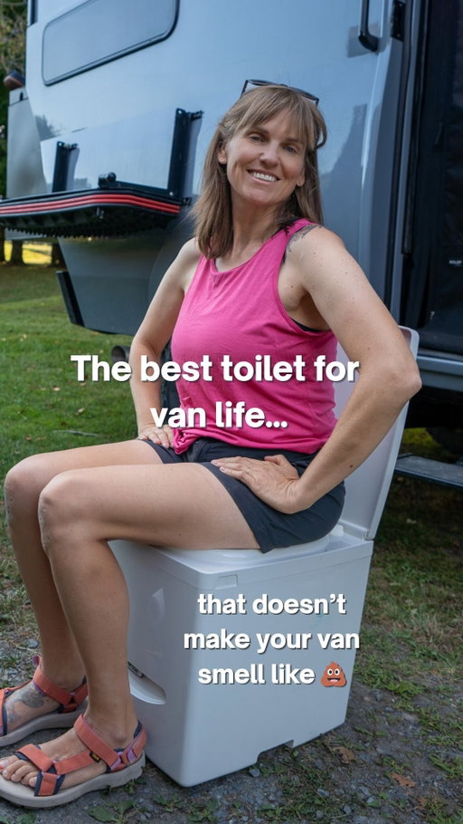 After 9 years on the road and testing just about every type of portable toilet – cassette toilets, pee jars, foldable toilets, and even the Trelino – this toilet is hands down my favorite.

When we first hit the road in our @rossmonster truck camper last December, we were using the Trelino toilet. After a few months, I was really disappointed with it — and honestly confused why my experience didn’t match all the glowing reviews I’d read. Anytime we opened the toilet lid, our entire truck stunk like ammonia and poop. The condensation made it even grosser, and I can’t tell you how many times the pee jug overflowed in the middle of the night. It was incredibly frustrating. 

I finally had it, and Compocloset offered to send me their Cuddy Lite to try out. Like the Trelino, it’s a separator toilet where the pee goes into a jug, and the poop goes into a bag…but my experience with the two couldn’t be more different.

The Cuddy Lite has a retractable cover over the poop bin, which is a game changer for odor control. The one-way pee valve also does a significantly better job at trapping ammonia smells from the pee jug. And it has an indicator light that turns on automatically when the pee jug is full so you don’t forget to dump it.

The Cuddy Lite also has hinges that hold the seat upright, making it much easier and more hygienic when it comes time to empty. 

While the Cuddy Lite costs more than some other toilets, in my opinion, it’s worth every penny if you want something easy to clean that doesn’t make your van smell like an outhouse.

🚽 If you’re interested in the Cuddy Lite, @compocloset sent me a $30 off code to share with you all.   ✨ Comment “send it” and I’ll DM you the code, along with my detailed Cuddy Lite review.