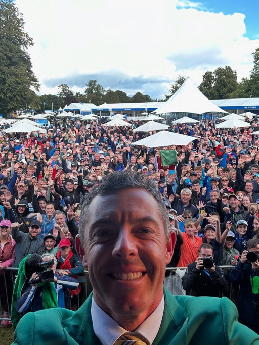Since 2005, the support at the @irish_open has been incredible. Special to share this moment with the fans today.