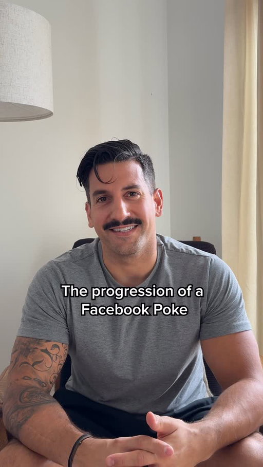 I told her I would poke her back, and maybe I finally will now that it’s easier to poke your friend on their profile 👉 @facebook #facebookpartner