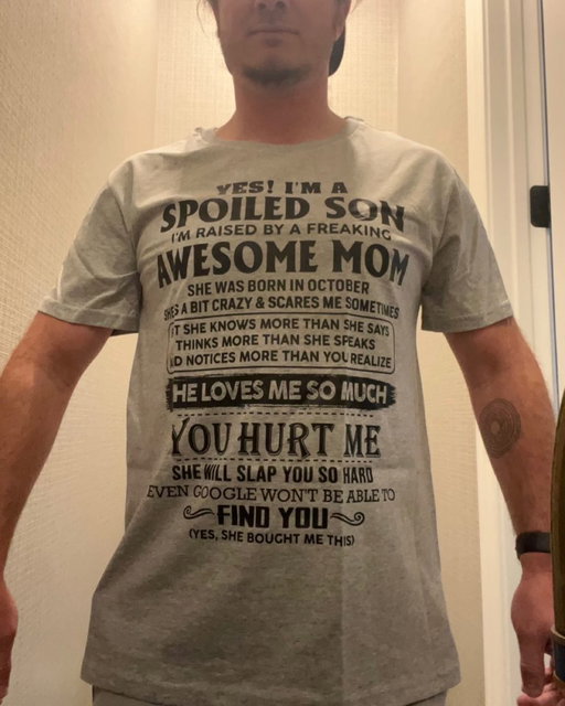 Breaking news. My mom has discovered targeted Facebook ads