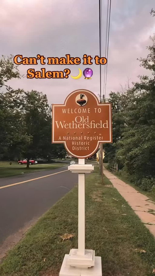 Calling all my spooky witches🔮✨

This Connecticut town is a MUST VISIT in the fall! Beat the Salem crowds and explore where the FIRST Witch Trials actually happened😳

📍Welcome to Old Wethersfield, Conn!

This town was settled in 1634! And currently has a population of 26,000. 

There are so many shops, museums, and restaurants to explore! 

Businesses worth noting include @thecharlesct @heirloommarket @mainstcreamery and @old_wethersfield_country_store ❤️

If you’re a fan of spooky history and charming fall New England towns, this spot is for you! 

Follow @thekaylamurphy for all the best gems!

#oldwethersfield #connecticut #fallinnewengland #thingstodo #spookyseason #witchyvibes #kaylamurphy