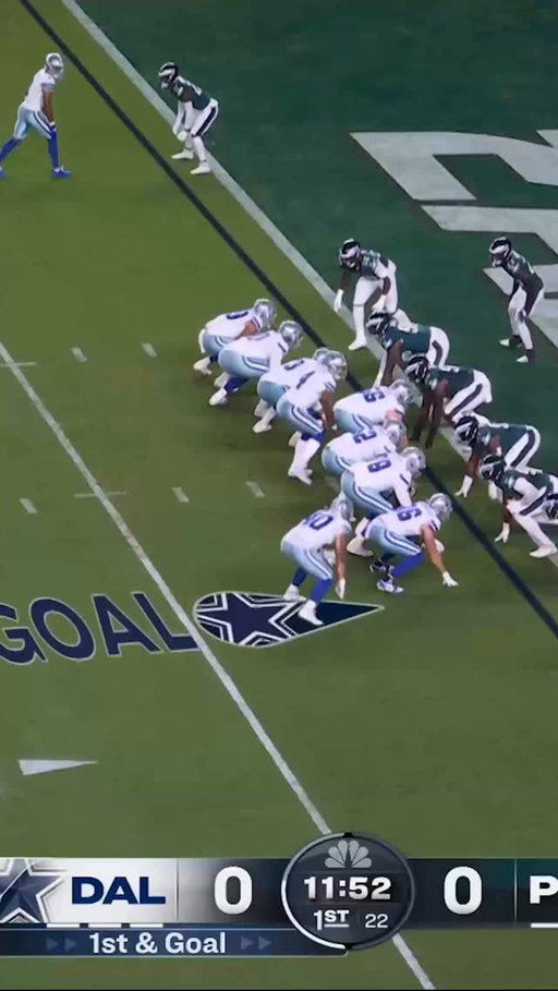 Javonte scores the first TD of the season!

📺: #DALvsPHI on NBC 
📲: Stream on NFL+