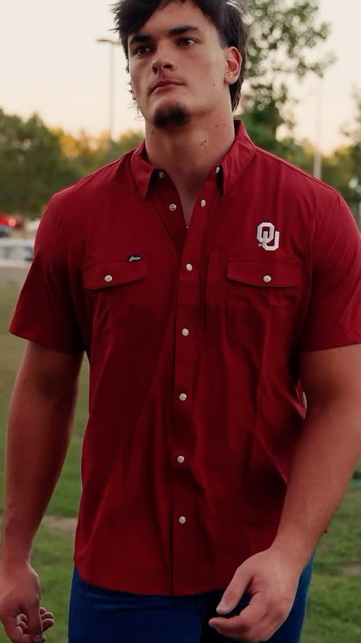 Make the Tailgater Collection your choice for Game Day. @carsonkent86 #TailgaterCollection #OU #Boomer #BoomerSooner #MadeTraditionallyWornOriginally