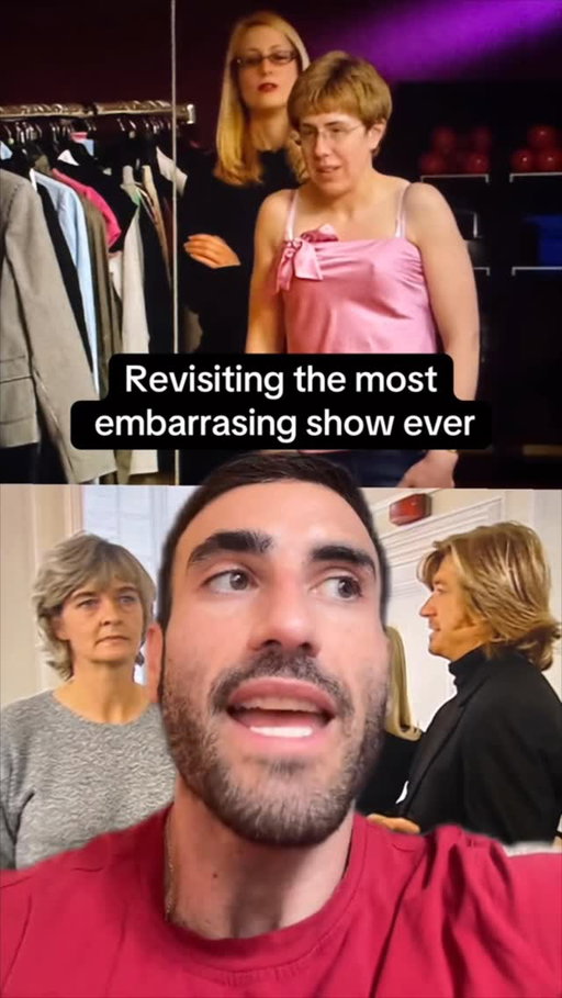 A humiliation ritual. #tv #10yearsyounger #british #2000s
