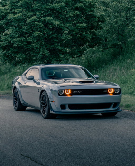 Even in park, it holds the spotlight.

#ThatsMyDodge

📸: @wb_kira392 & @FrosT_a392

#Challenger #DodgeChallenger #Widebody