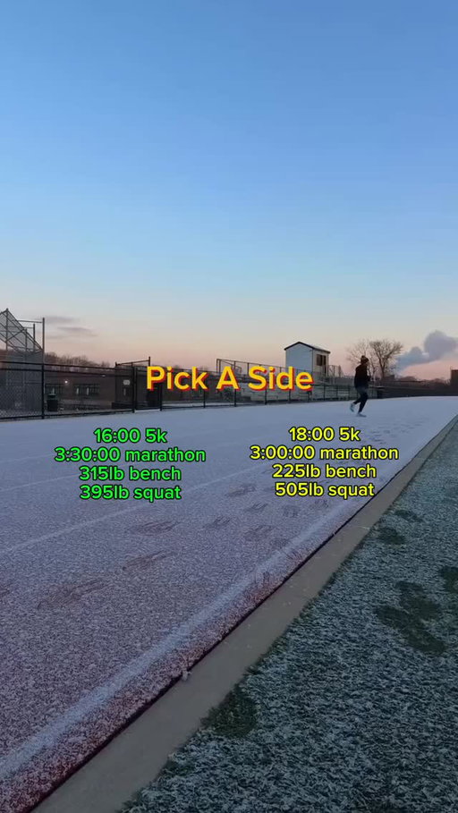 Which one YOU taking?

—

#runners #runnercommunity #fitness #hybridathlete