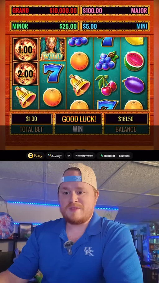 Cash Eruption in action! Watch the reels light up, then spin it yourself on Betty 👀🔥

Betty Gaming operates pursuant to an Operating Agreement with iGaming Ontario. You must be 19+ and physically located in Ontario. Please play responsibly.
