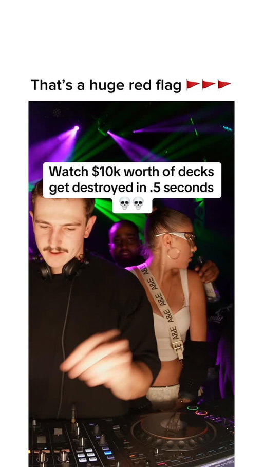 Look at him get annoyed smh 🤦🏽‍♂️

via: @hainzy 

Nothing kills the vibe at a party faster than a drink meeting expensive DJ equipment. One second, the beat’s dropping—next, so is a waterfall of liquor right onto the decks. Cue instant silence, collective gasps, and a guy looking way too innocent for someone holding an empty cup.

And here’s the plot twist: instead of owning up, my man spins around like he’s remixing reality and points straight at a girl who wasn’t even standing close. The DJ’s face says, “Bro… really?” while the girl’s face says, “Try me.” Spoiler alert: no one’s buying it.

Moral of the story? If you’re gonna ruin the music, at least drop a good excuse with the same energy you dropped that drink. And maybe next time, keep the shots away from the soundboard.