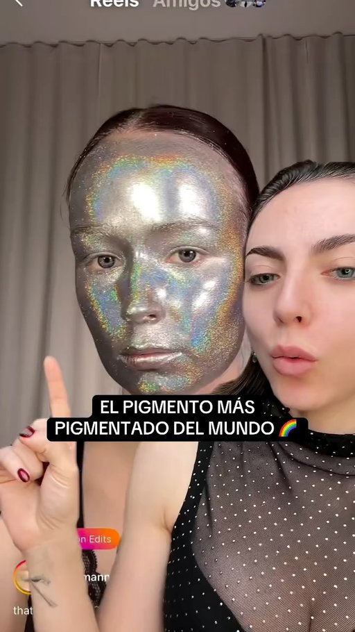 El pigmento más pigmentado del mundo 😵💎💍 qué LOCURA! ib @f.bermann #makeuphacks #makeup #maquillaje