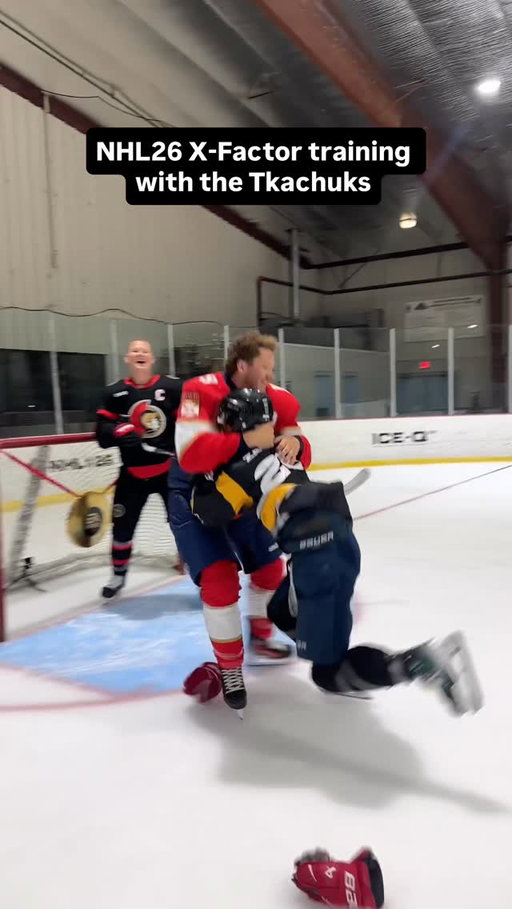 Testing out the Tkachuk brothers NHL26 X-Factors…. Went exactly how I thought it would 👀🏒 @easportsnhl