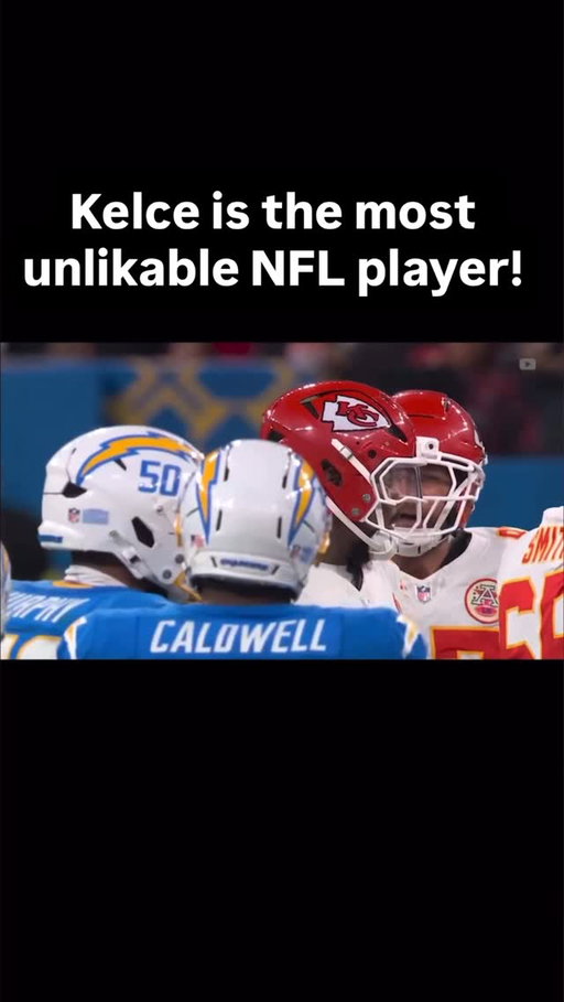 I really can’t stand Kelce. Here is on the same drive barking orders at this OL player. 

Moments later starting a fight with the Chargers defender! 

What a garbage human! And he is sucking at fantasy football too! 

#nflfootball #chiefs #fantasyfootball #traviskelce