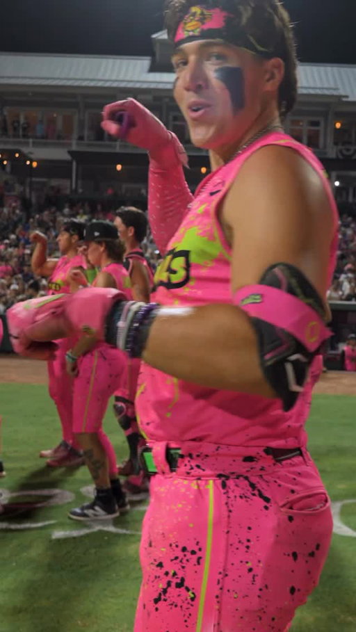Bloomer might just be an honorary member of @katseyeworld 🕺

#partyanimals #katseye #gap #baseballboys #trending