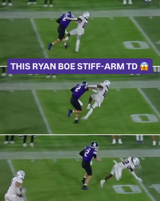 Yeah, no way Ryan Boe ever forgets his first career TD 😲