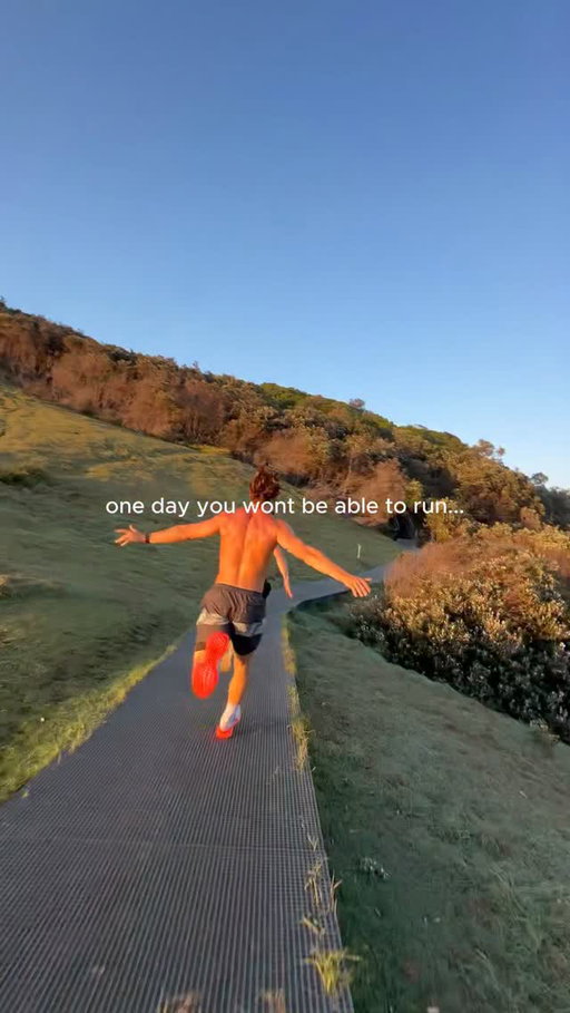 One day you won’t be able to. Start acting like it.