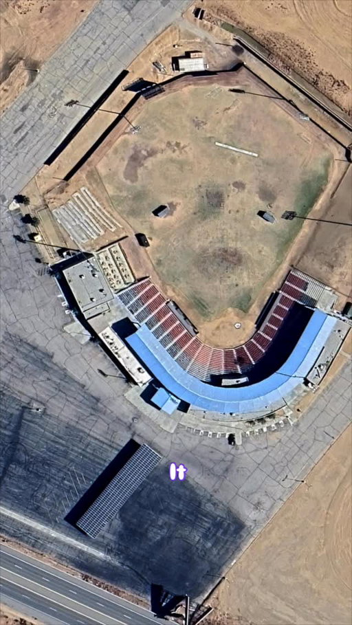 Abandoned Stadium, Adelanto CA