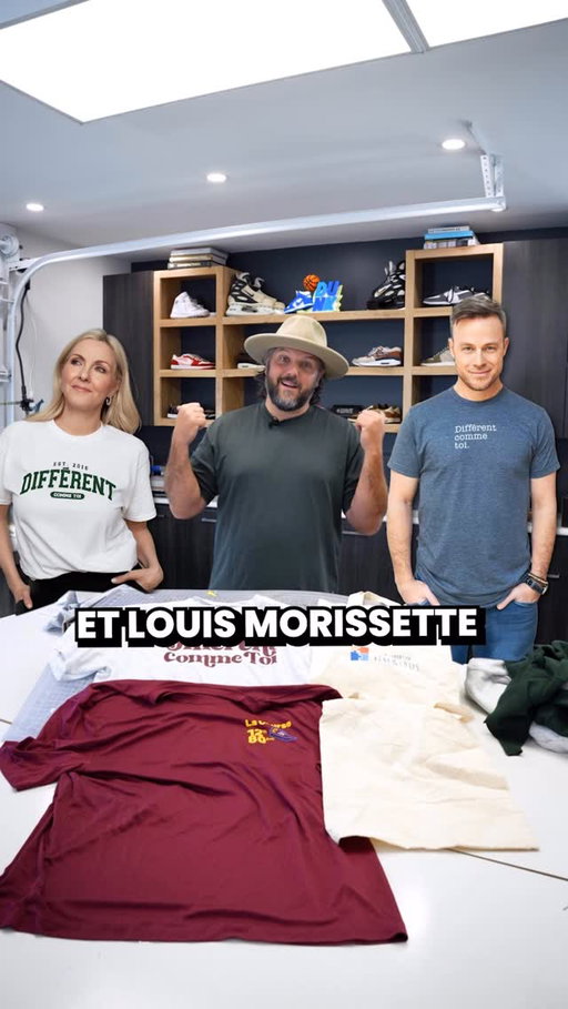🎉 Une paire de souliers RAVI 1/1 pour une bonne cause! 🎉

J’ai eu l’honneur d’être approché par la Fondation Véro & Louis afin de créer une paire de souliers custom uniques, faits à partir de chandails aux couleurs et au slogan de leur mission: Différent comme toi.

👉 Ces souliers sont mis à l’encan au profit de la fondation, et le gagnant repartira avec une création entièrement faite à la main, ici même au Québec.

Et petite confidence… j’ai aussi eu la demande spéciale de fabriquer une paire pour Louis Morissette lui-même! 🙌
🔗 Participez à l’encan dès maintenant: https://app.followmybid.com/fr-CA/omnium_vero_et_louis_2025/lot/689ccb2bb13540bd8207e89c
#FondationVeroetLouis #DifférentCommeToi #Encans #RAVIShoes #LookGoodPlayGood

@cloutierv 
@fondationverolouis 
@zemorissette 
@iam_ravidesign 

🎉 A 1/1 pair of RAVI custom sneakers for a great cause! 🎉

I had the honor of being invited by the Véro & Louis Foundation to create a unique pair of sneakers, built from jerseys inspired by the foundation’s colors and slogan: Different like you.

👉 These shoes are now up for auction to support the foundation’s mission. One lucky winner will walk away with a fully handcrafted pair made right here in Québec.
And here’s a fun detail… I also had the privilege to create a special pair for Louis Morissette himself! 🙌

🔗 Bid now: https://app.followmybid.com/fr-CA/omnium_vero_et_louis_2025/lot/689ccb2bb13540bd8207e89c
#VeroEtLouisFoundation #DifferentLikeYou #Auction #RAVIShoes #LookGoodPlayGood